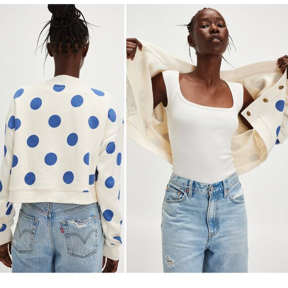 Free People Grace Printed Cardi - Picture 2 of 6